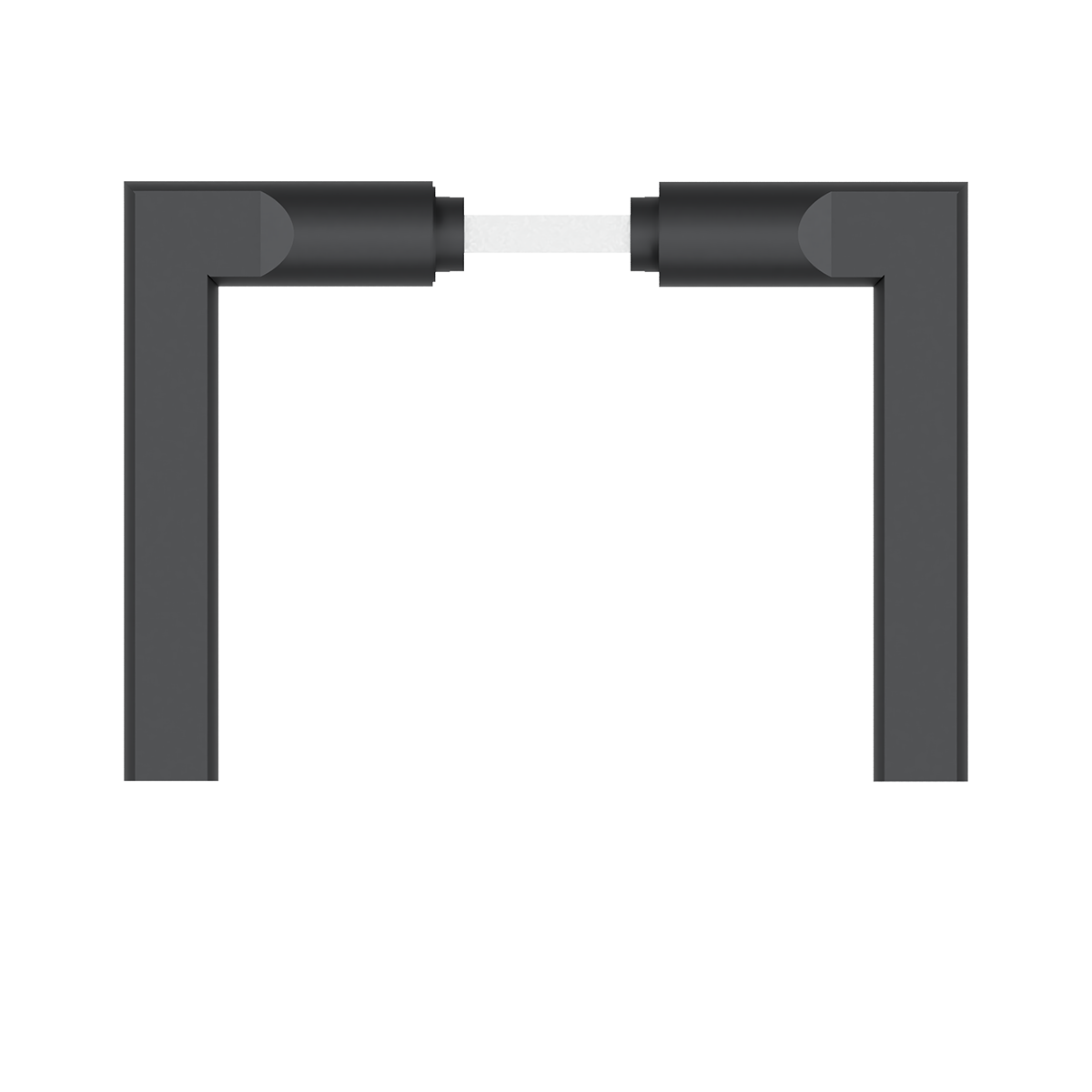 Modernes Drückerpaar für Innentüren in einem modernen Design