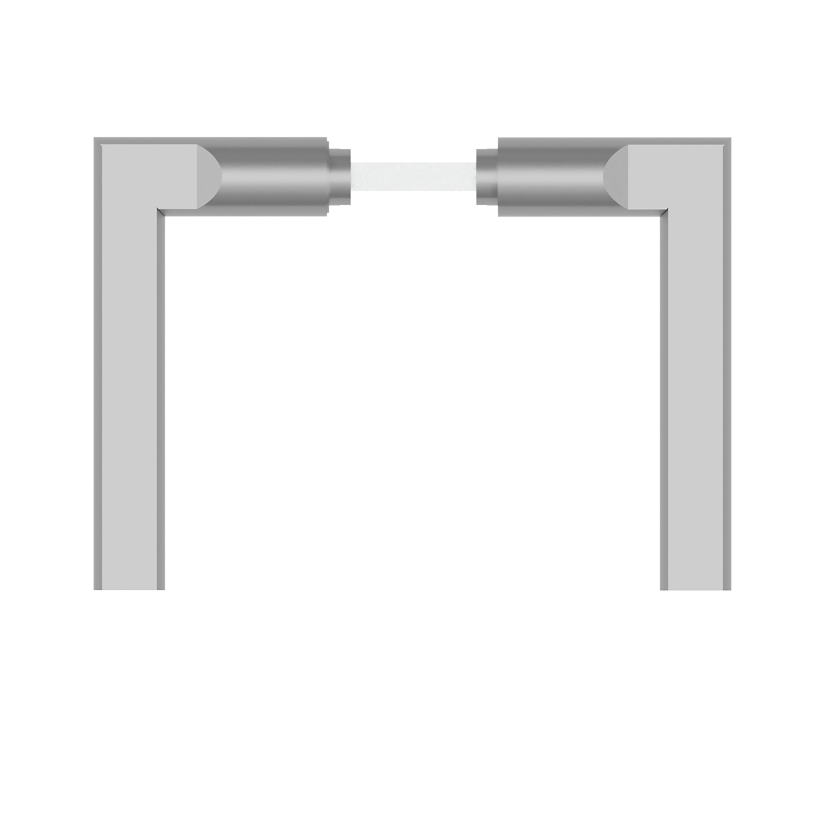 Modernes Drückerpaar für Innentüren in einem modernen Design